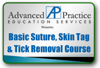 Basic Suture, Skin Tag and Tick removal